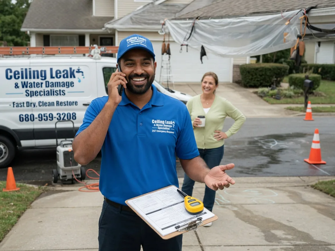 Ceiling Leak Cleanup Carrollton, OH FAQs